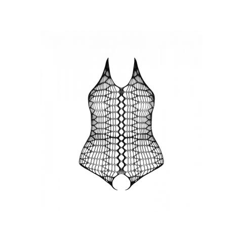 Body Ouvert BS087 Résille Noir