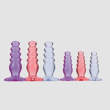 Kit Plugs Anal Crystal Jellies Anal Delight