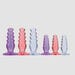 Kit Plugs Anal Crystal Jellies Anal Delight