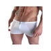 Boxer Double Zip LM16 Blanc