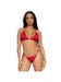 Bikini 2 Pièces 81637 Strass Rouge