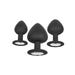 Kit Plugs Anal Silicone Gem Anal Kit