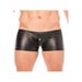 Boxer Simili Cuir LM2008 Noir