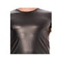 T-Shirt Simili Cuir LM2008 Noir