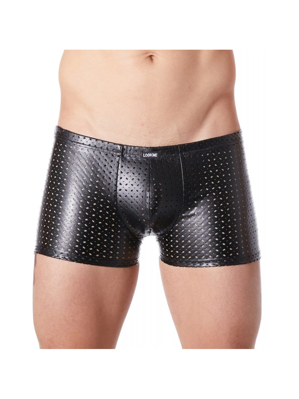 Boxer Effet Vinyle LM811 Noir main product photo