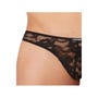 String Sensuality Dentelle LM706 Noir