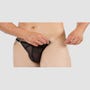 String Stripper Malibu LM92 Maille Fine Noir