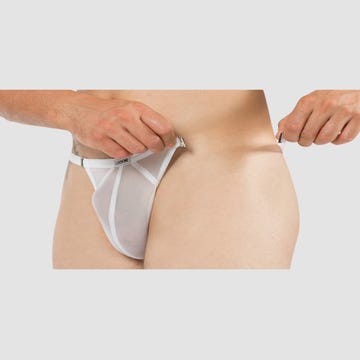 String Stripper Malibu LM92 Maille Fine Blanc