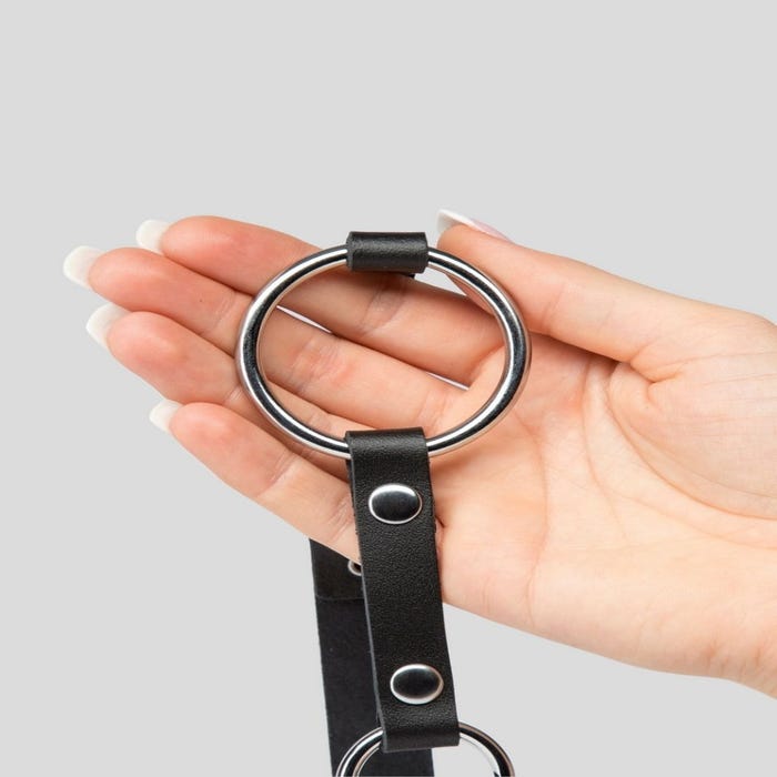 Bâillon O-Ring Gag en cuir Advanced