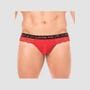 String Tanga LM2006 Dentelle Rouge