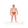 String Tanga LM2006 Dentelle Rouge