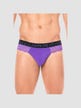 String Tanga LM2006 Dentelle Violet