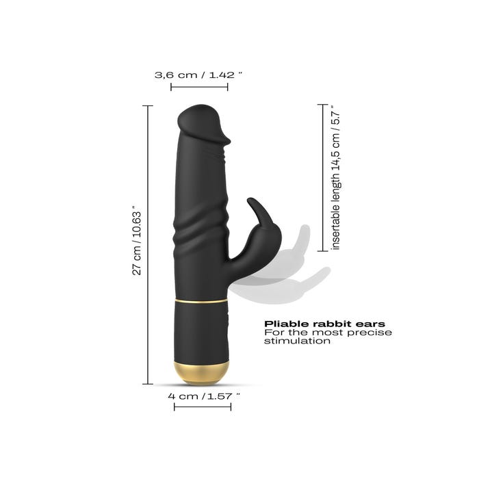 Vibromasseur Rabbit Va-et-Vient Furious Rabbit 2.0