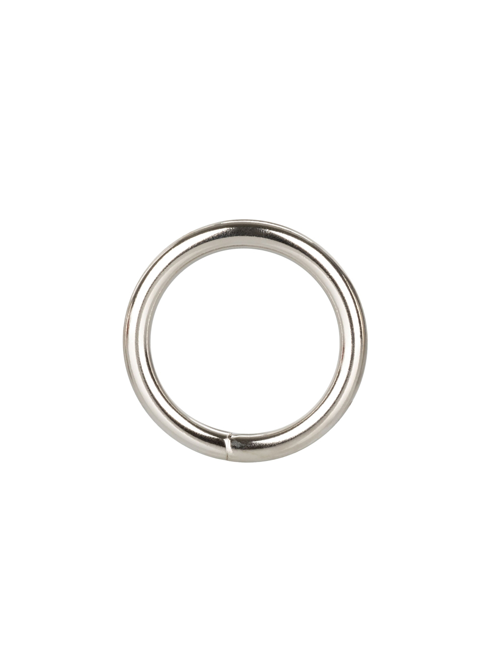 Cockring Metal Silver Ring Medium main product photo