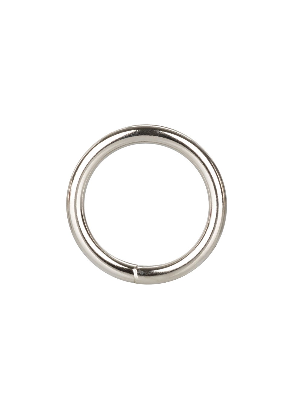 Cockring Metal Silver Ring Large