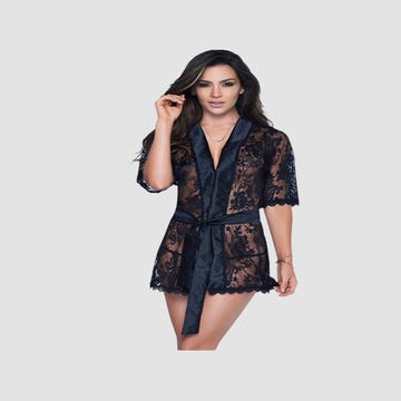 Déshabillé 7115 Dentelle Noir
