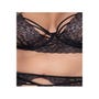 Ensemble 3 Pièces 8389 Dentelle Noir GT