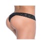 String Ouvert 99 Dentelle Noir