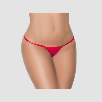 Mini String Y 1048 Wetlook Rouge