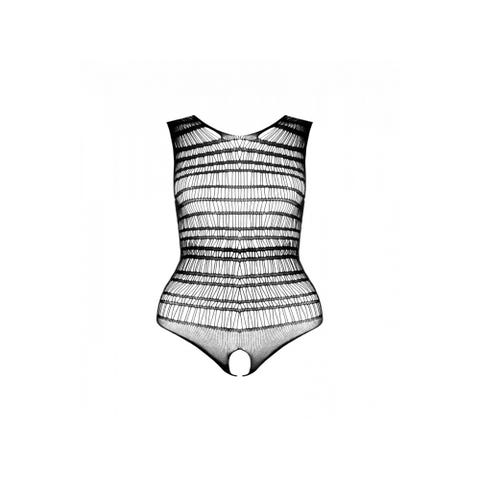 Body Ouvert BS086 Résille Noir