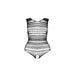Body Ouvert BS086 Résille Noir