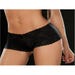 Shorty 90 Hot Dentelle Noir