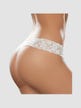 String 93 Dentelle Blanc