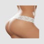 String 93 Dentelle Blanc