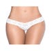 String Finition V 94 Dentelle Blanc