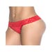String 96 Ceinture Dentelle Rouge