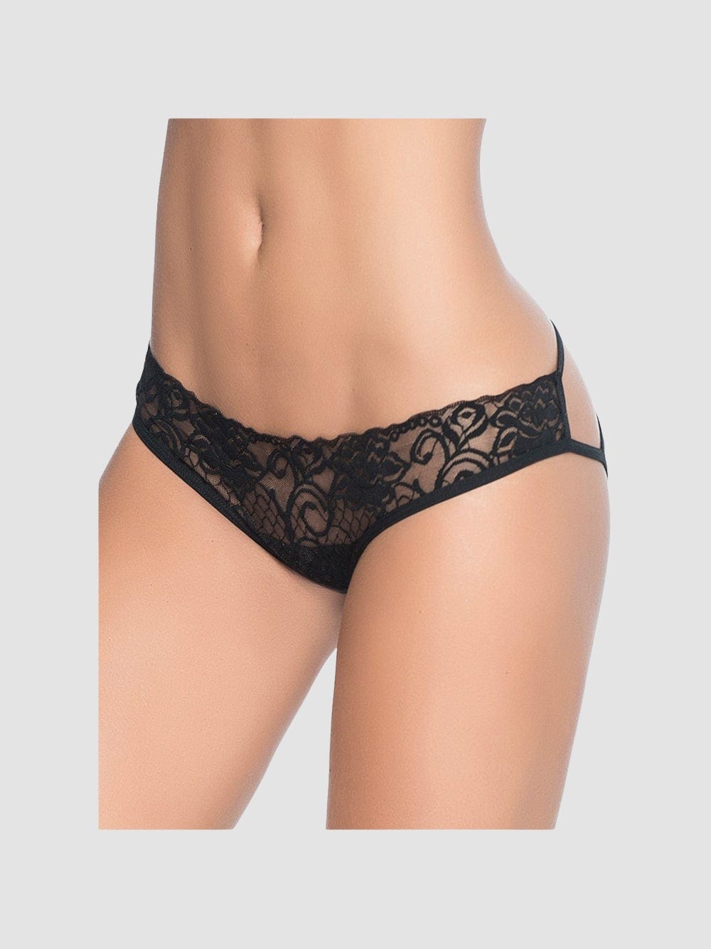 Culotte 97 Lanières Noire