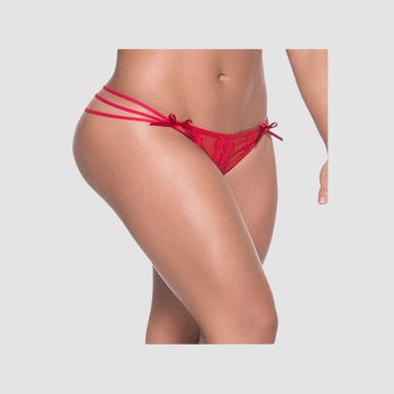 String 101 Triple Lanières Rouge
