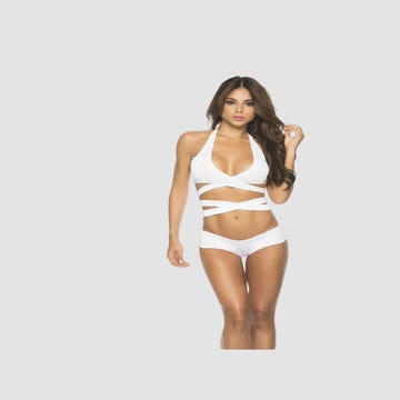 Top Triangle 9024 Wrap Around Blanc