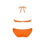 Maillot de Bain 2 Pièces Sansa Motifs à Pois Orange