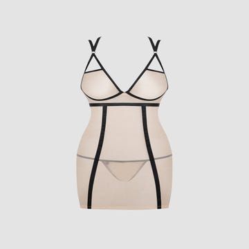 Nuisette Nudelia Beige & Noire