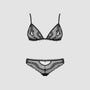 Ensemble 2 Pièces Millagro Dentelle Noir