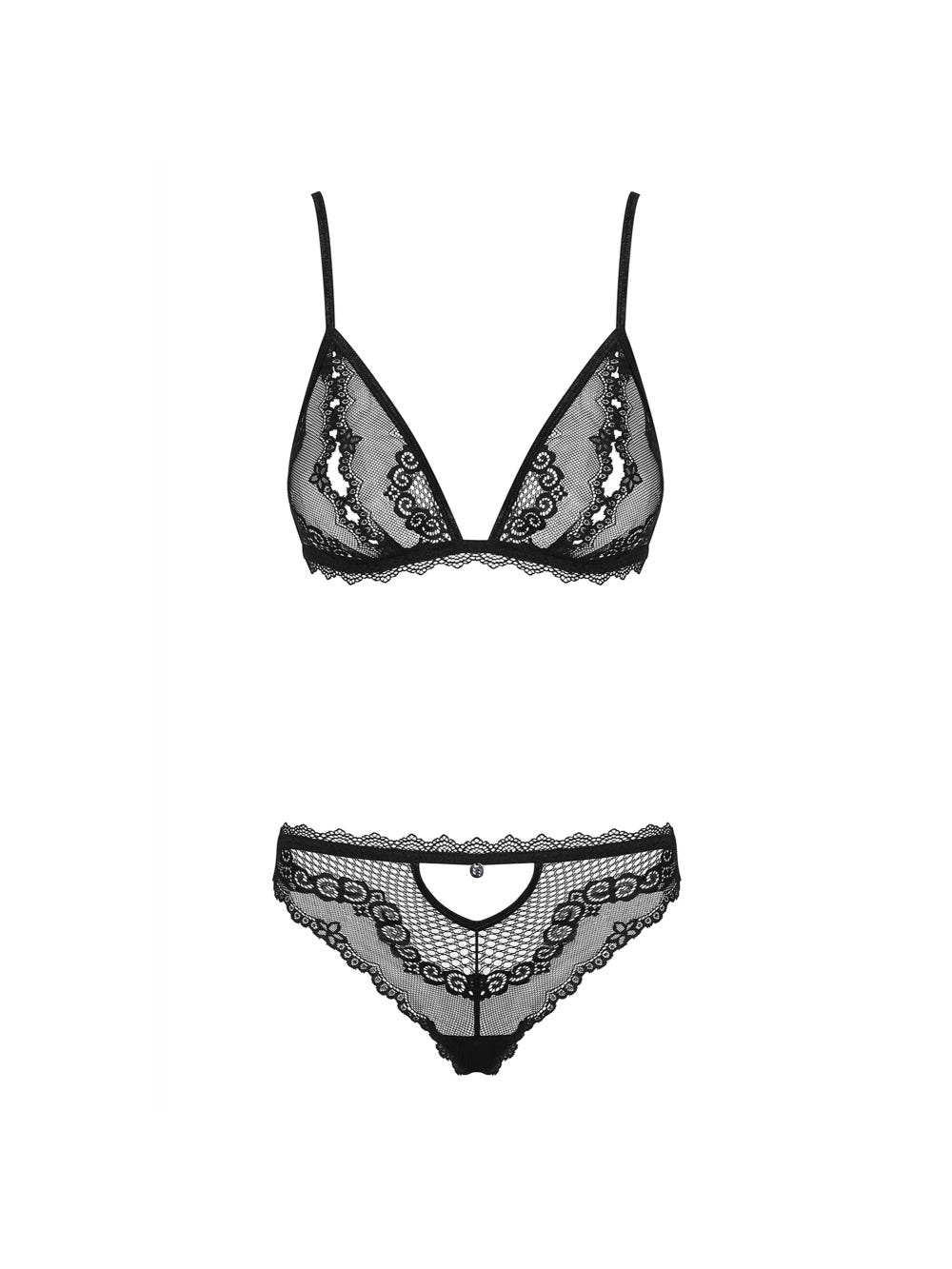 Ensemble 2 Pièces Millagro Dentelle Noir main product photo