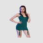 Robe Courte Jarretelles CR4442 Verte