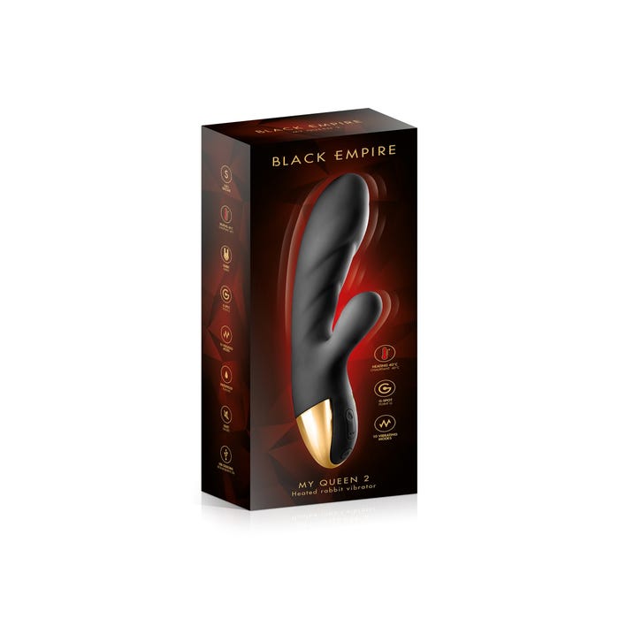 Vibromasseur Rabbit Chauffant My Queen 2