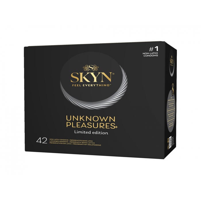 Préservatifs SKYN Unknown Pleasures+ boîte de 42