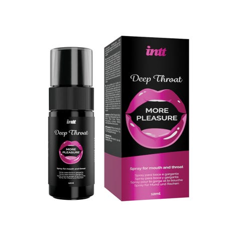 Spray Gorge Profonde Deep Throat More Pleasure