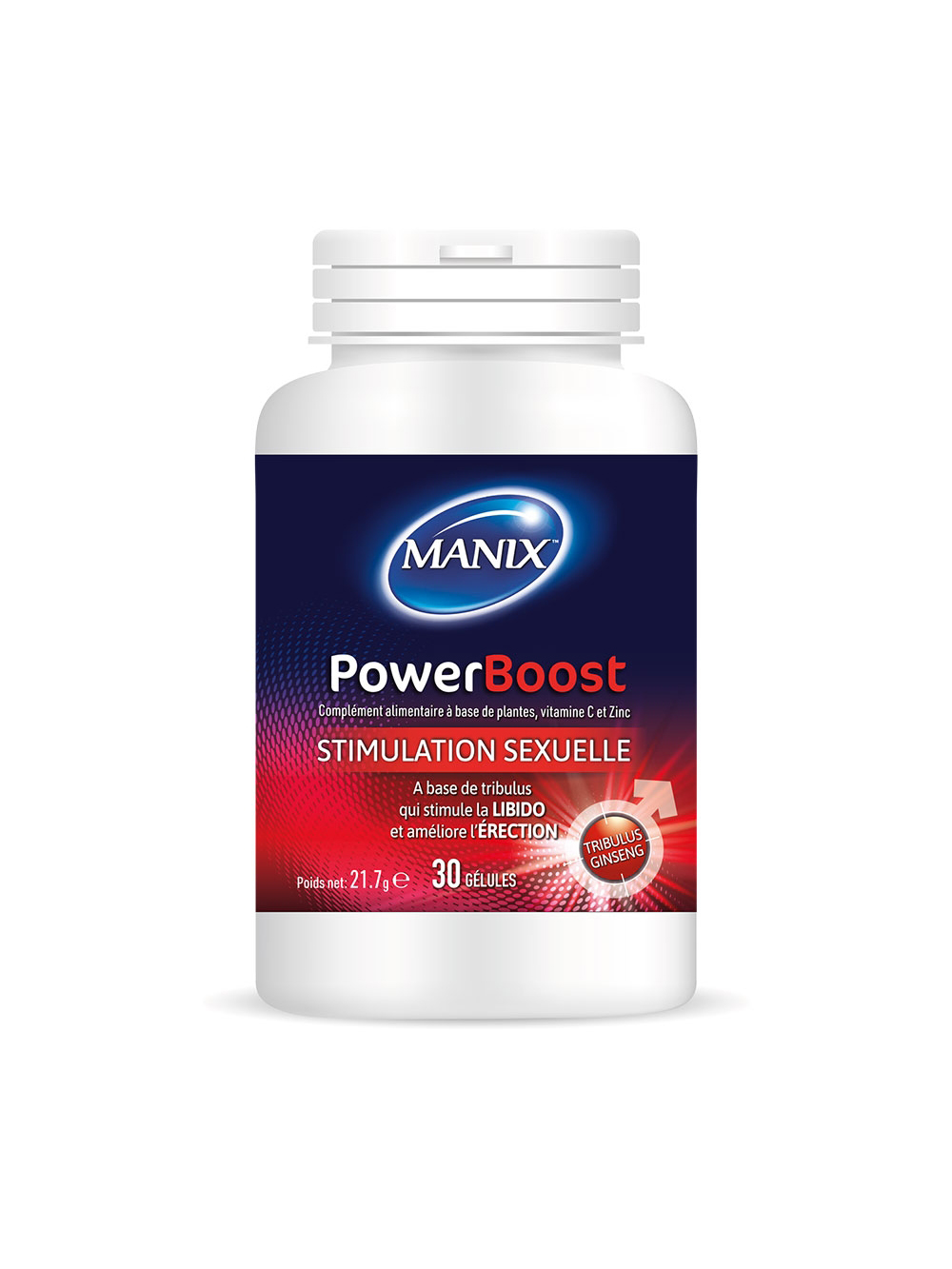 Stimulant sexuel Power Boost 30 gélules main product photo
