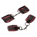 Kit de 2 Paires de Menottes Scandal Universal Cuff Set
