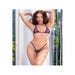 Maillot de Bain 2 Pièces CR4448 Motifs Ecossais