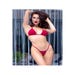 Maillot de Bain 3 Pièces CR4449 Rouge