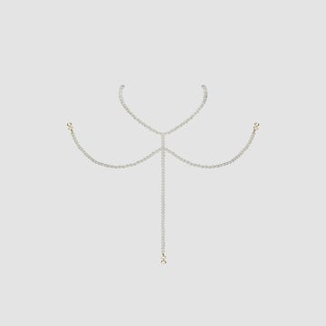 Collier Perles A757 Blanc