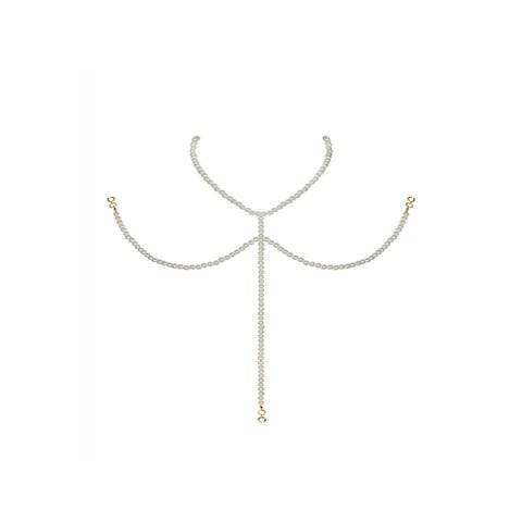Collier Perles A757 Blanc