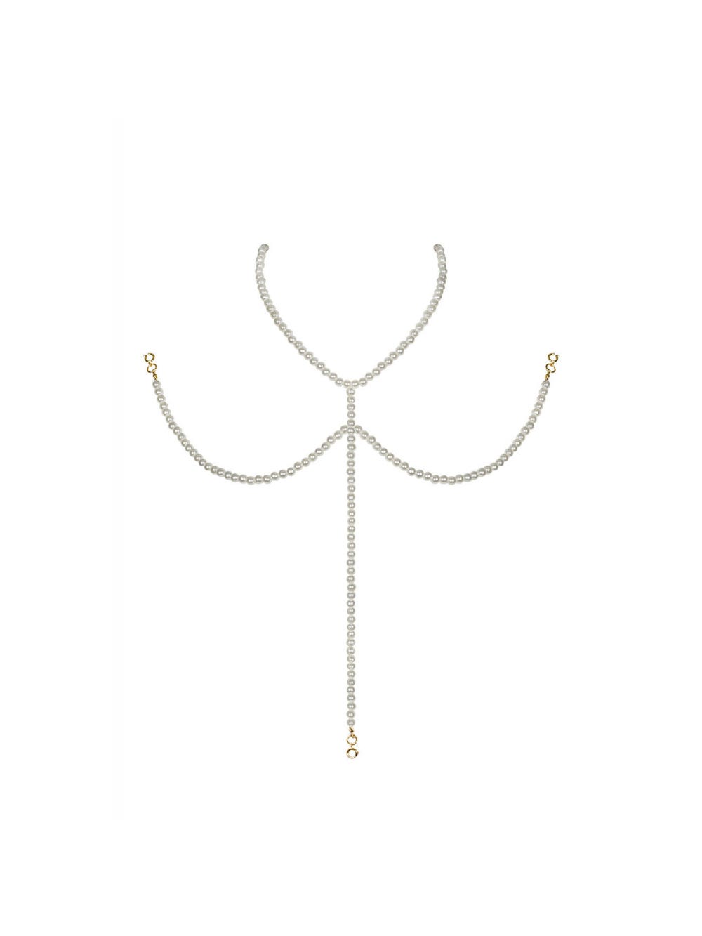 Collier Perles A757 Blanc main product photo