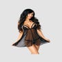 Nuisette Yvonne Maille Fine Noire