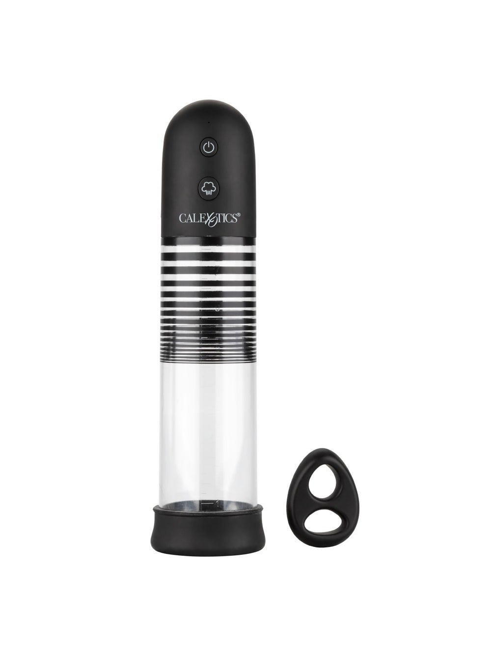 Pompe à Pénis Automatique & Double Cockring Rechargeable Ez Pump Kit